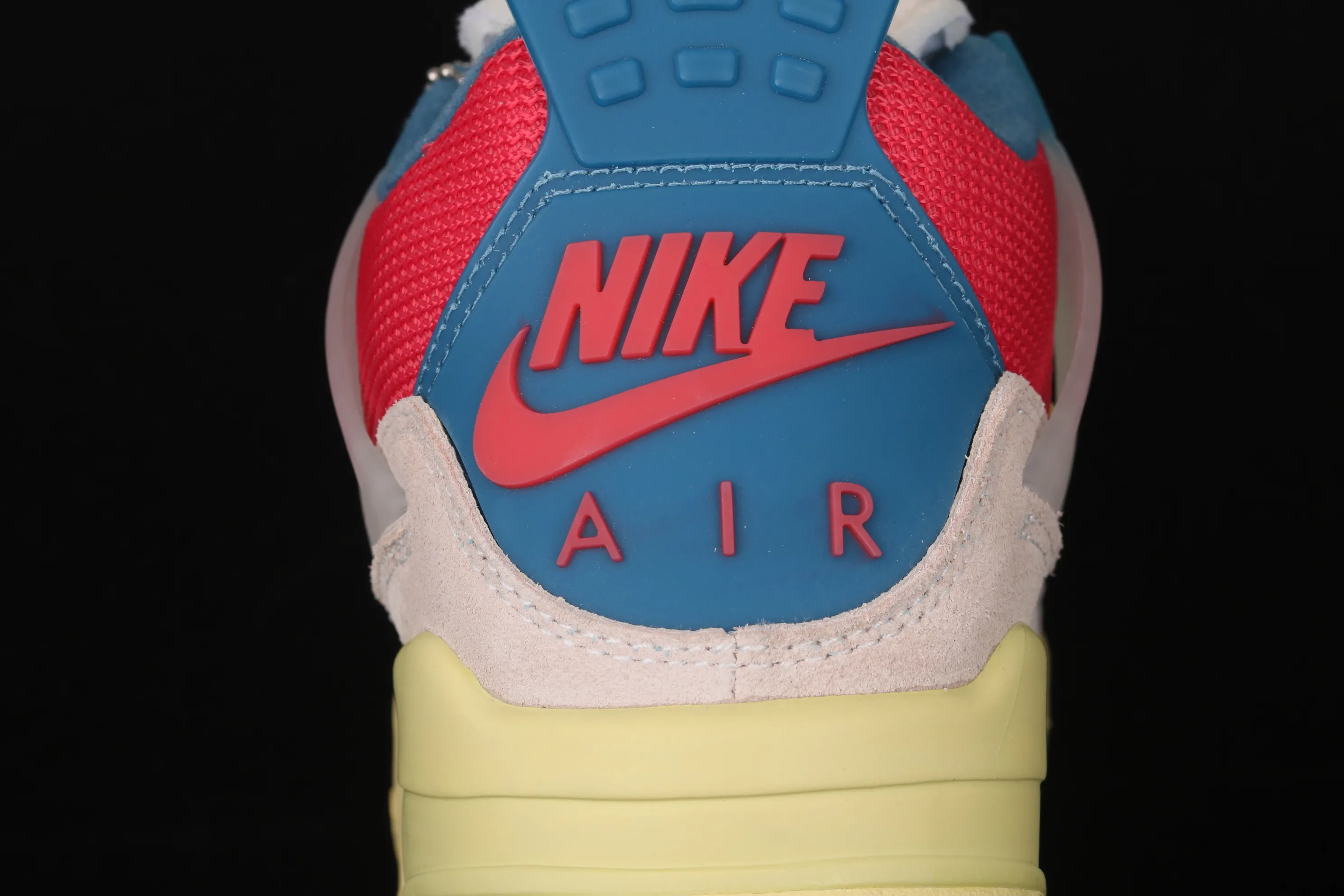 All categories Air Jordan Jordan series basketball shoes Air Jordan 4 G version Union LA x Air Jordan 4 Retro "Off Noir" AJ4 Joe 4 Union Pink Blue Knights DC9533-800